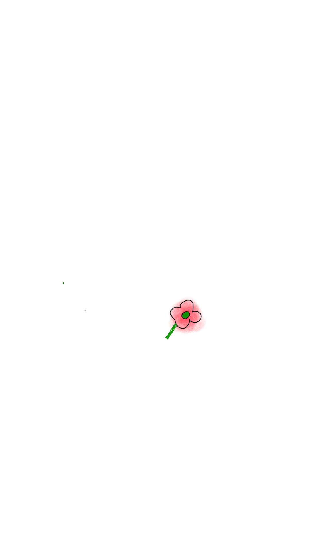 A second glowing flower